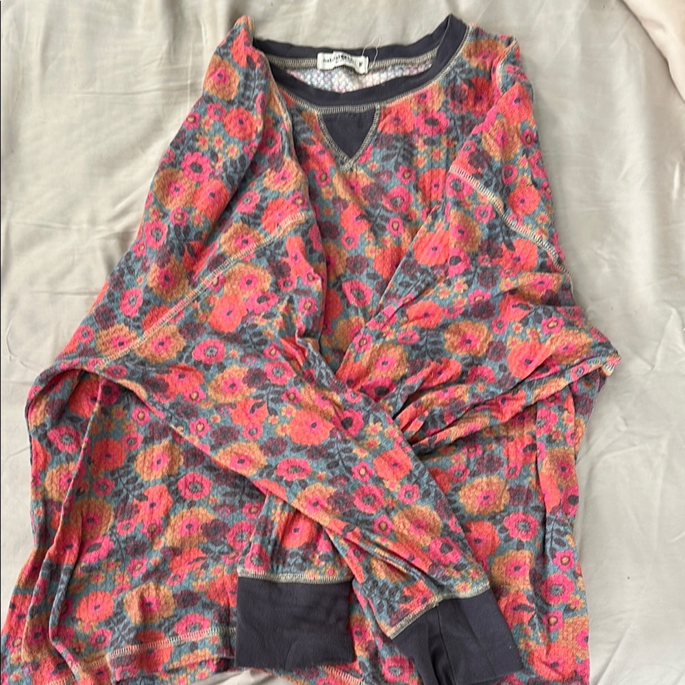 Natural Life Floral Women's long sleeve tee